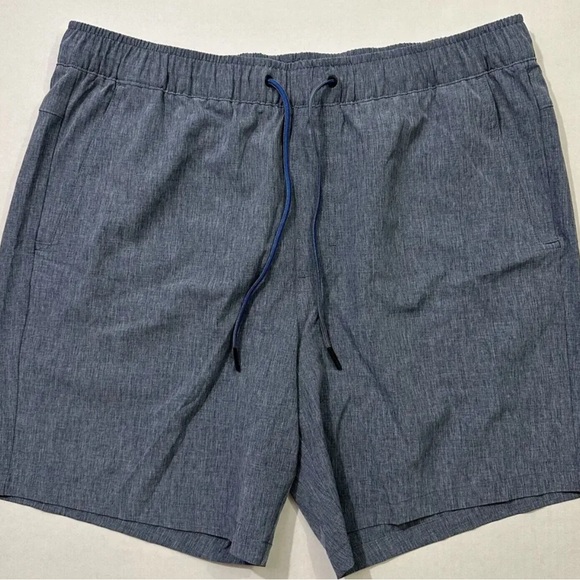 NWT EDDIE BAUER SHORTS WATER REPELLENT  PULL ON MOISTURE WICK QUICK DRY BLUE 2X‎ - Picture 1 of 5